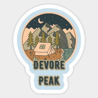 Devore Peak Sticker